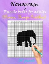 nonogram puzzle books for adults (Picross Hanjie book)