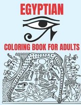 Egyptian Coloring Book For Adults