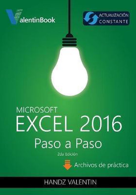 Excel 2016 Paso a Paso - cover