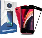 Prisma NL® iPhone Screenprotector voor iPhone SE (2022 & 2020) & iPhone 8 & iPhone 7 & iPhone 6/6S - Premium - Beschermglas - Gehard glas - 9H - Zwarte rand - Tempered Glass - Full
