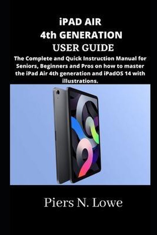 iPAD AIR 4th GENERATION USER GUIDE - cover
