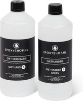 Epoxyshop.nl | Epoxy giethars | Zeer helder | UV-stabiel | Makkelijk verwerkbaar | 8 kg