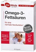 Dr. Wolz Omega 3 | Voor concentratie en hersenfunctie | met DHA en EPA