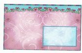 Cards & Crafts Luxe Gekleurde Enveloppen - 50 stuks - Roze / hart - B6 175X120 mm - 120grms