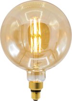 3-pack warm witte XXXL LED lampen met unieke dubbeldekker spiraal en E27 fitting