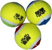 Tennisballen - Rood / Groen / Blauw - Set van 3