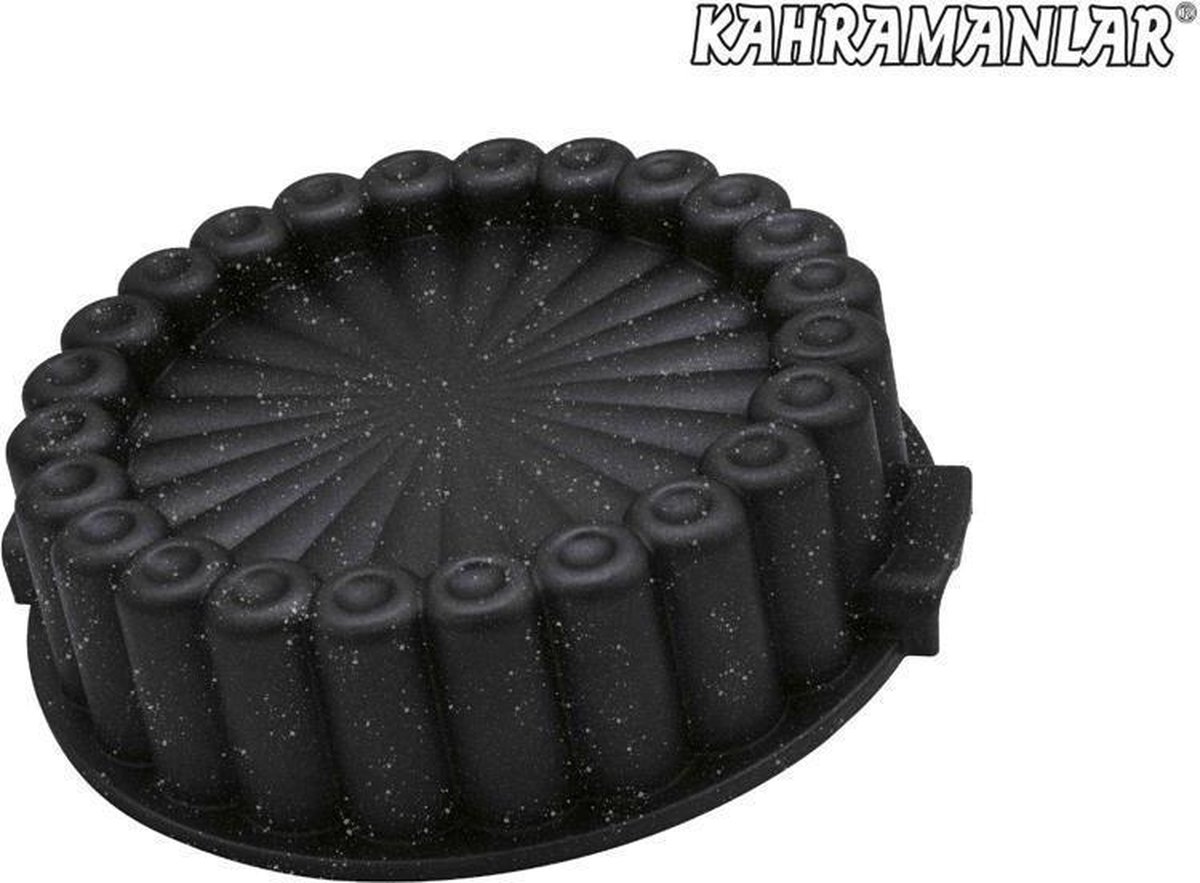 Kahramanlar Astra Taart - Cakevorm - Zwart - Graniet - 10cm