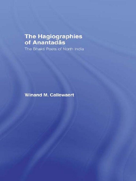 The Hagiographies of Anantadas - cover