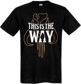 Disney The Mandalorian - The Way Heren T-shirt - XL - Zwart