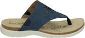 Josef Seibel RILEY 11 - Volwassenen Dames slippers - Kleur: Blauw - Maat: 40