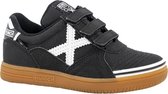 munich Zwarte sneaker klittenband - Maat 35