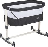 BabyGO Co Sleeper Wieg met schommelfuntie Vivaldi Darkgrey