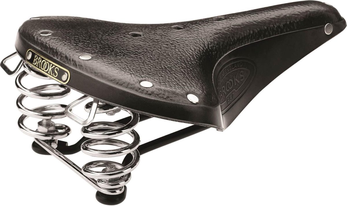 Brooks zadel B67 heren zwart - ZDB427HZ