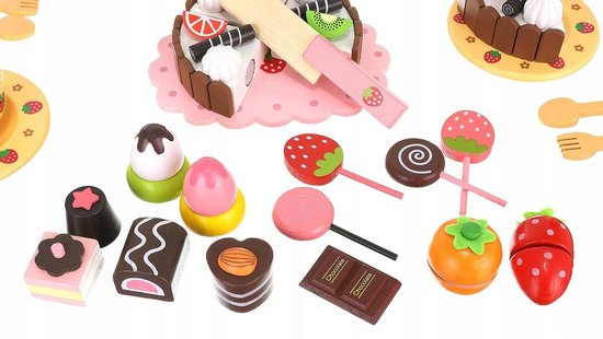 Speelgoed lekkernijen - Speelgoed Eten en Drinken - Houten Speelgoed snoep  box -... | bol.com