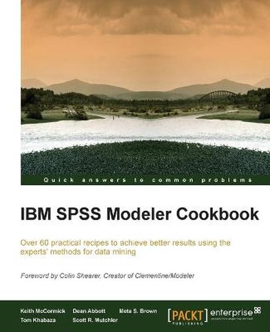 IBM SPSS Modeler Cookbook - cover