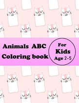 Animals ABC Coloring Book for kids 2-5