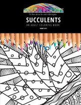 Succulents: AN ADULT COLORING BOOK