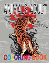 Animals Adult Coloring Book