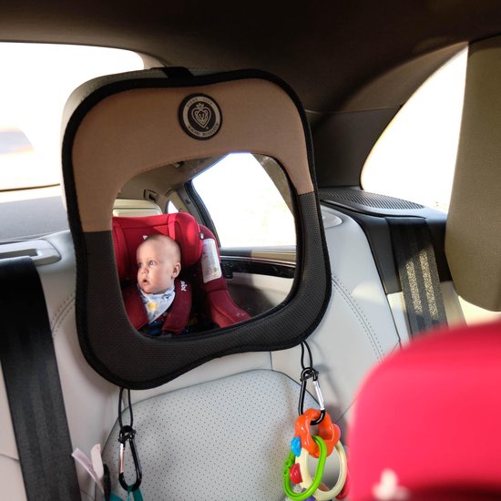 Prince Lionheart Baby View Mirror Zwart Autospiegel 0306 van Prince Lionheart — afbeelding 3