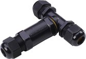 25x HOFTRONIC Kabelverbinder - T-vorm - IP68 - Waterdicht - Voor waterdichte kabelverbinding - aderdikte 0.5 - 2.5 mm² - Kabeldikte 8 - 12 mm