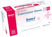 Romed Glove Nit- Romed bleu 90pcs XL - gant jetable - gant en plastique