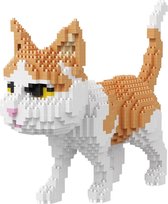 Balody Red cat - Nanoblocks - set de construction / puzzle 3D - 1390 blocs de construction