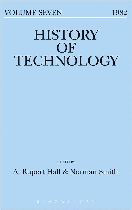 History of Technology - History of Technology Volume 7 - cover