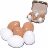 Playwood / Roel doosje met 6 eieren playwood