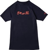 O'Neill Skins UV Surfshirt - Maat 116  - Unisex - donkerblauw/oranje