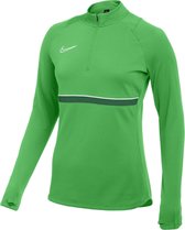 Nike Academy 21 Sporttrui - Maat XS  - Vrouwen - groen/wit