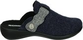 Romika IBIZA HOME 336 - Volwassenen Klompen - Kleur: Blauw - Maat: 36