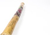 Original handmade aborigional art regenpijp bamboe