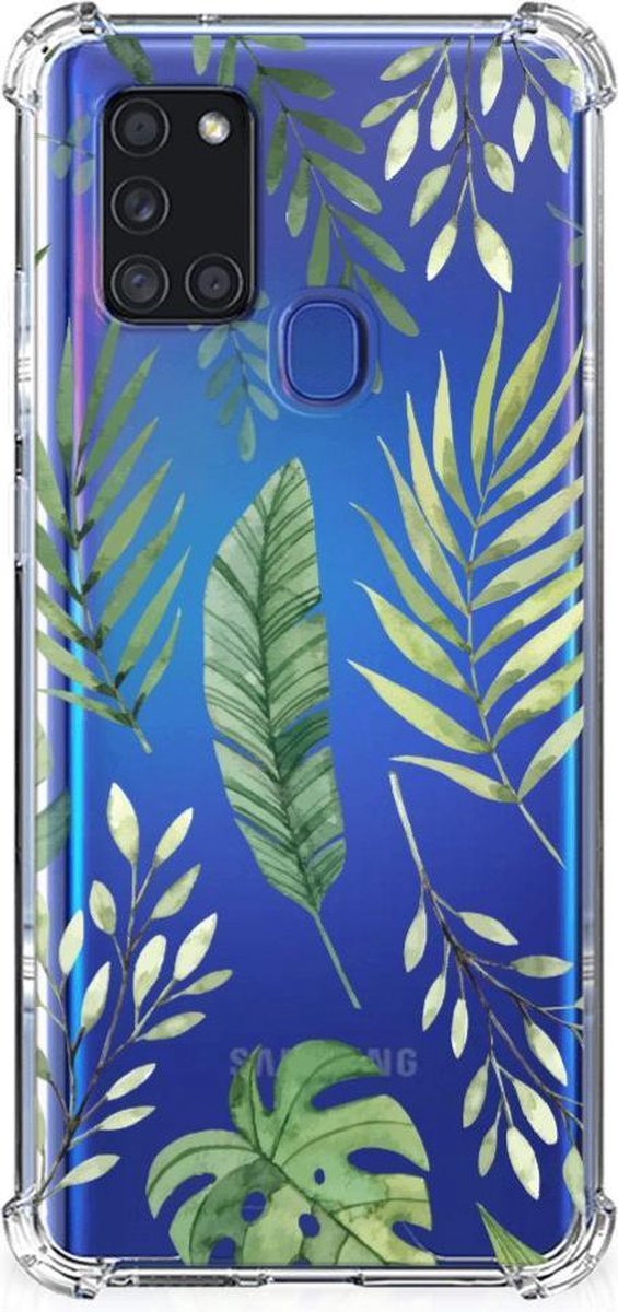 Samsung Galaxy A21s Case Leaves
