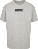 FitProWear Oversized Casual T-Shirt - Grijs - Maat XL - Casual T-Shirt - Oversized Shirt - Wijd Shirt - Grijs Shirt - Zomershirt - Sportshirt - Shirt Casual - Shirt Oversized - T-S