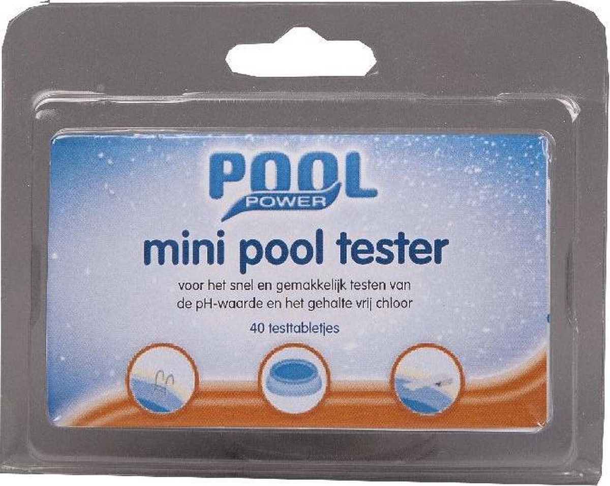 start set mini Pool Power - pH- - Mini Quick chloor - Test Kit -  Chloordrijver | bol.com