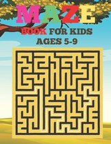 Mazes Book For Kids Ages 5-9