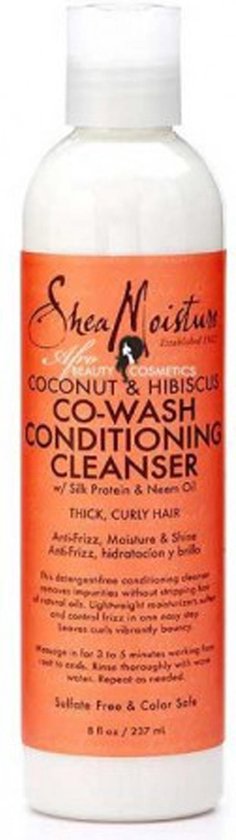 Shea Moisture Coconut & Hibiscus Co-Wash Conditoning Cleanser 237 ml