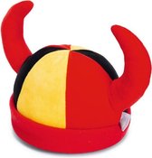 Hondenspeelgoed -  Red DEVIL VIKING HOED - 20X29X21 CM