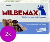 Elanco Milbemax Pup & Hond - Anti wormenmiddel - 2 x 4 tab 0.5 Tot 10 Kg