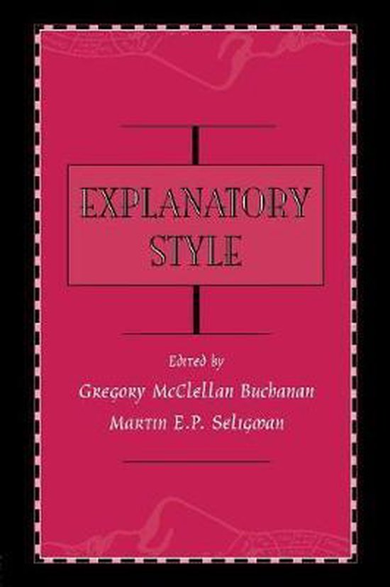 Explanatory Style - cover