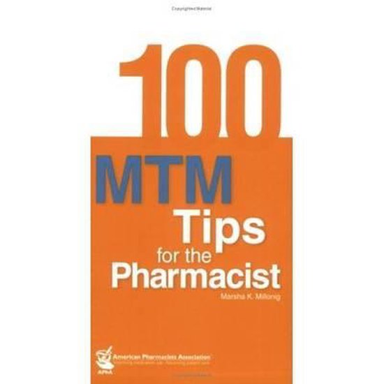 Foto: 100 mtm tips for the pharmacist