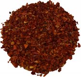 Paprikastukjes rood 1-3 mm - zak 1 kilo