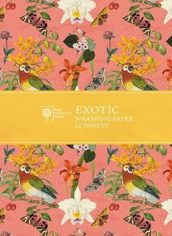 RHS Exotic Wrapping Paper, Royal Horticultural Society 9780711238459 Boeken