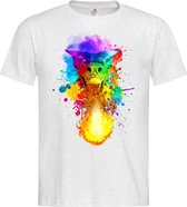 Stedman - Dragon T-shirt - unieke draak T-shirt unisex - Maat S