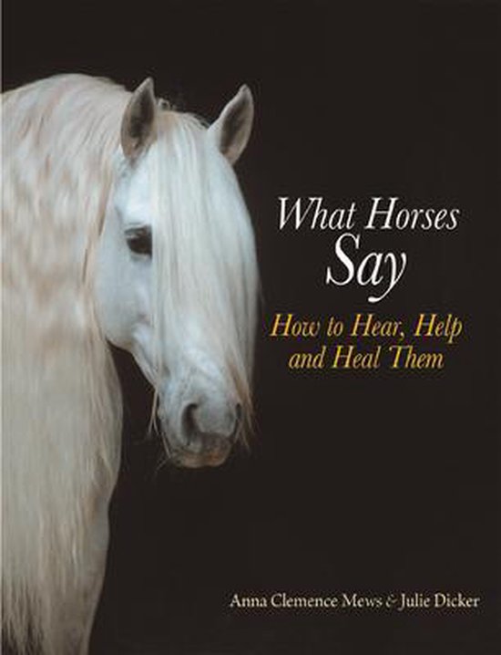 What Horses Say - cover