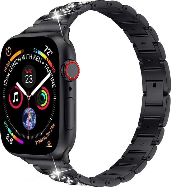 Luxe Metalen Armband Bandje Geschikt Voor Apple Watch Series 1/2/3/4/5/6//7/SE  | bol.com