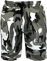 JC Blue Camouflage korte broek - Urban - Zakken met rits – maat XL