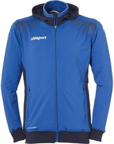 Uhlsport Goal Tec Hood Jacket Azuur Blauw-Marine Maat XL
