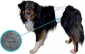 Luiers voor reuen (5 stuks)  -  Maat L: Taille 54-76 cm voor honden van 24 tot 60 kg.