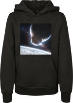 Mister Tee Kinder hoodie/trui -Kids 122- Planet Picture Zwart